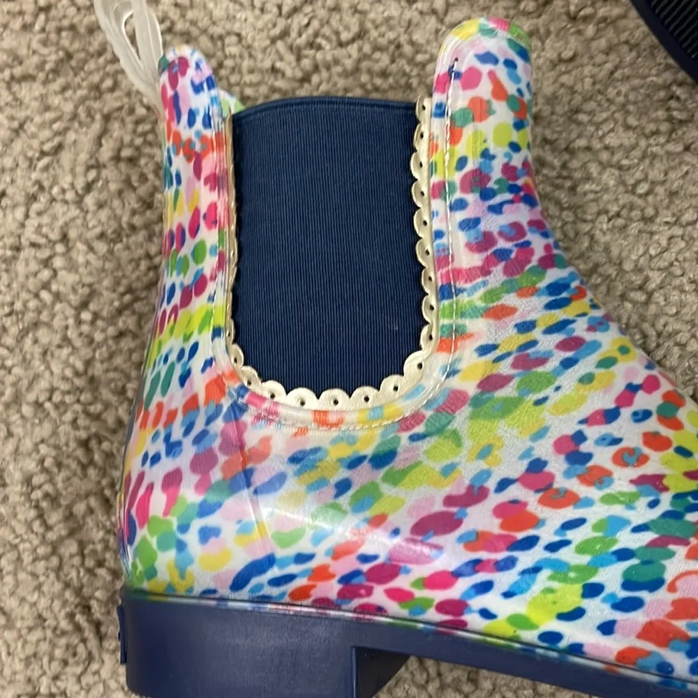 JACK ROGERS Sallie Rainbow Rain Boots